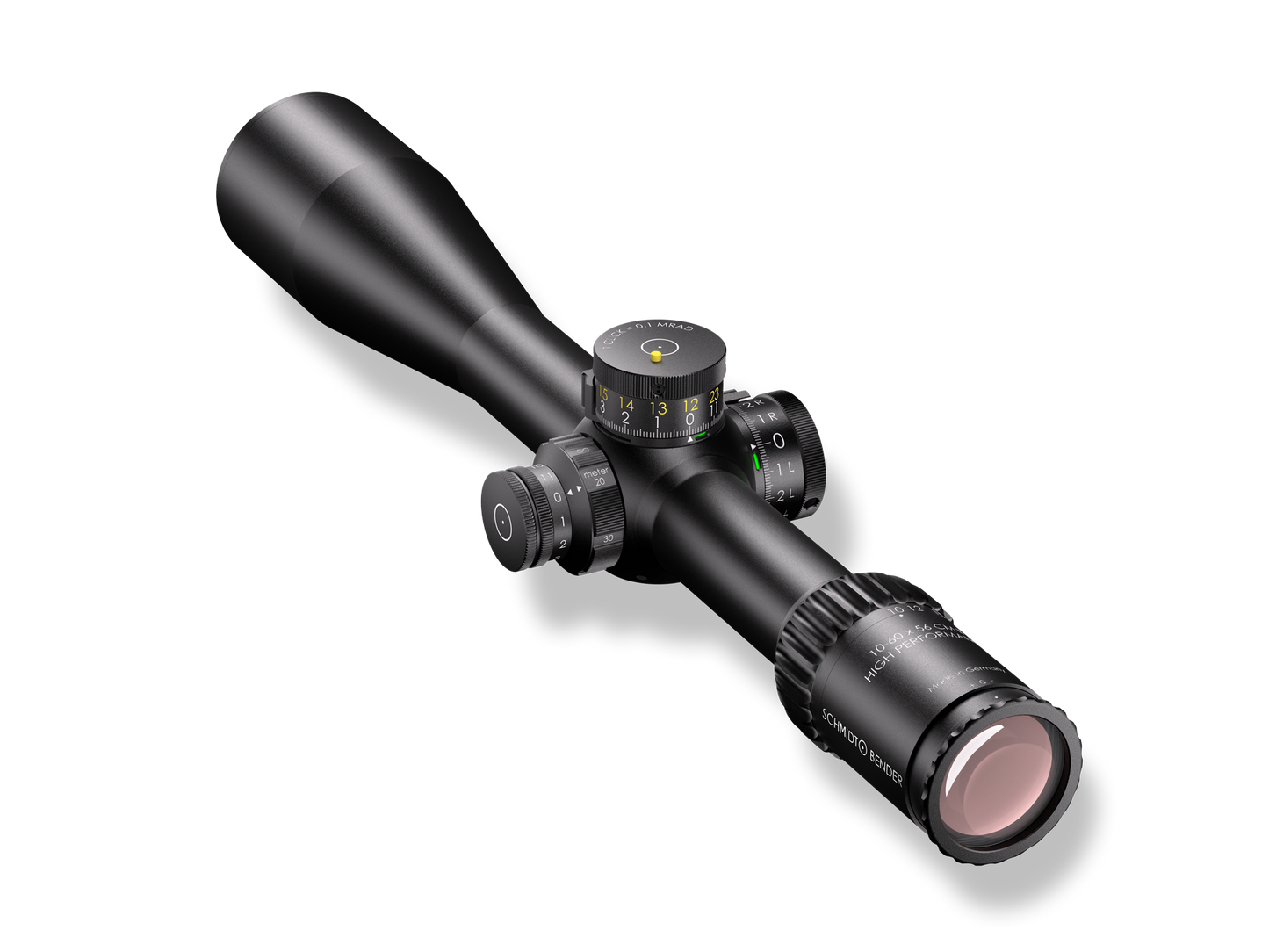 Schmidt & Bender 10-60x56 CM II High Performance LPI M1FL 1cm ccw DT II+ MTC LT / ST II ZC LT
