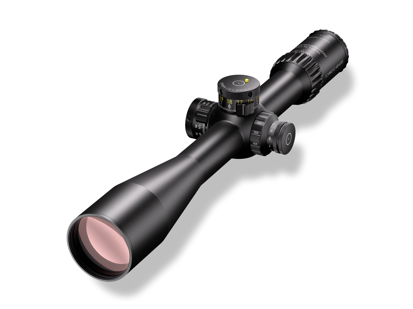 Schmidt & Bender 10-60x56 CM II High Performance LPI M1FL 1cm ccw DT II+ MTC LT / ST II ZC LT