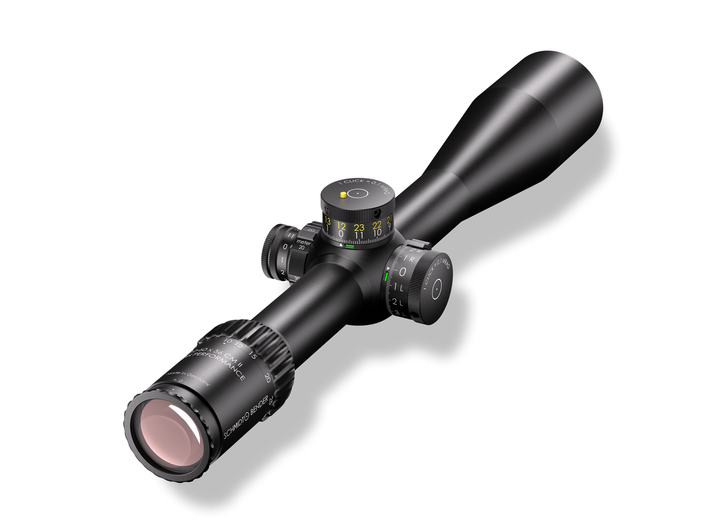 Schmidt & Bender 10-60x56 CM II High Performance LPI M1FL 1cm ccw DT II+ MTC LT / ST II ZC LT