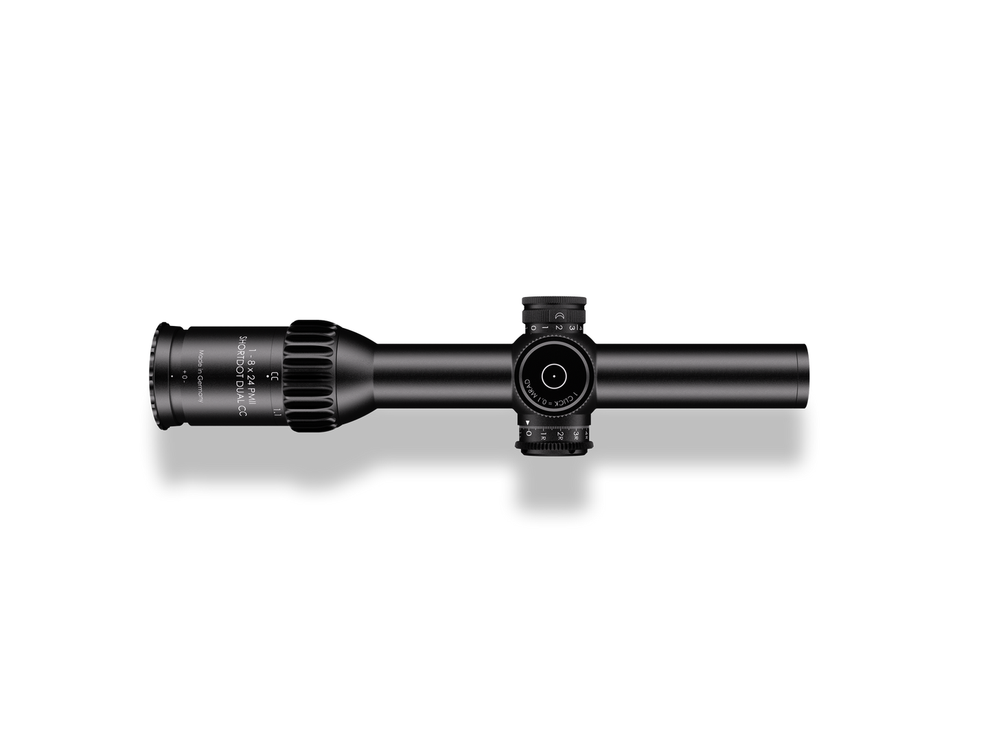 Schmidt & Bender 1-8x24 PM II ShortDot Dual CC MDR-T6 1cm ccw ST MTC LT ST ZC LT