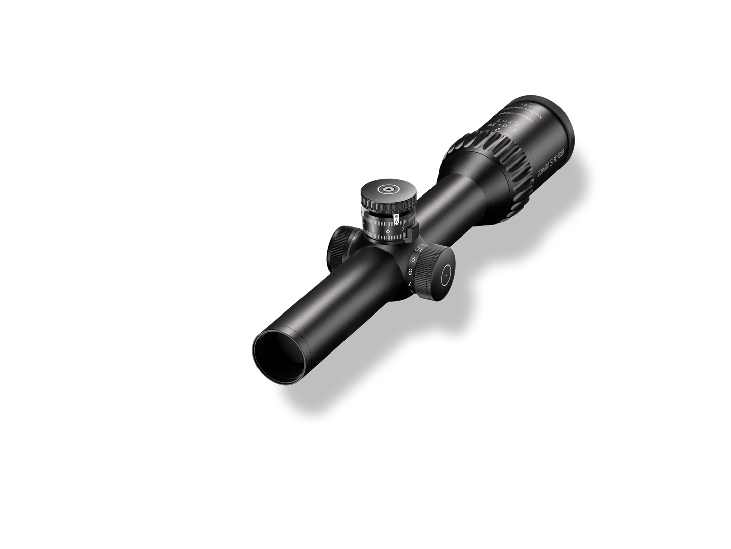 Schmidt & Bender 1-8x24 Exos LM CQB2 TMR 1cm cw ASV II-B LT / Posicon CT