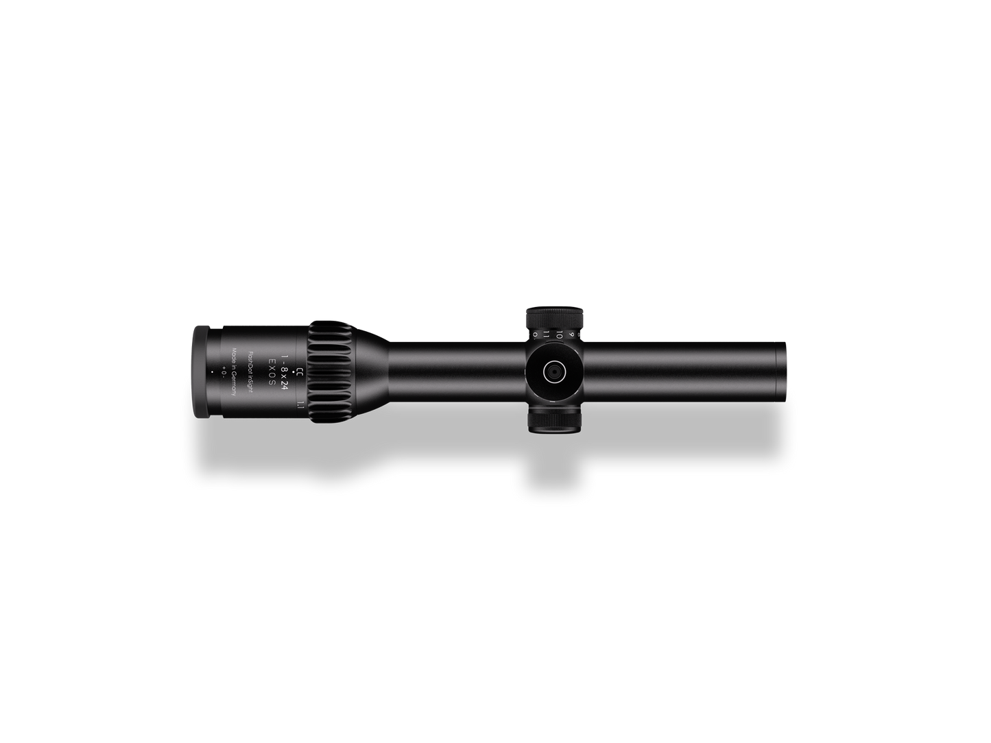 Schmidt & Bender 1-8x24 Exos LM CQB2 TMR 1cm cw ASV II-B LT / Posicon CT