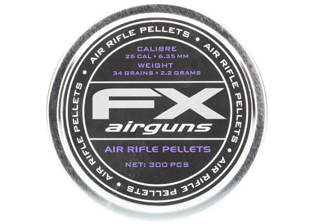 FX Airgun Pellets 6.35 mm 34 grain