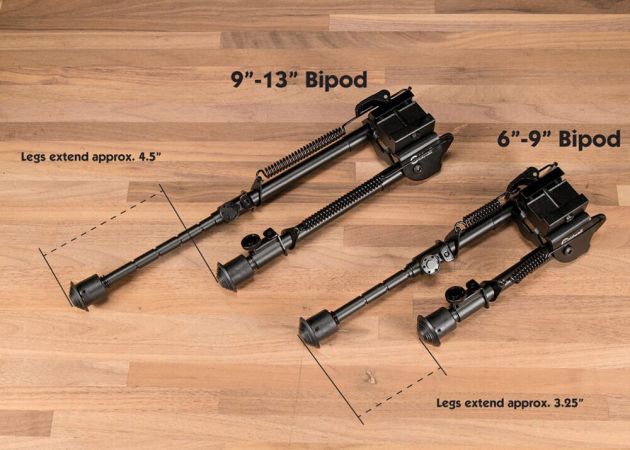 Caldwell XLA Fixed Pic Rail Bipod
