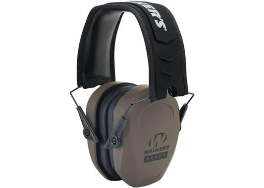Ear Protection Walker's Razor Slim Passive Black and FDE