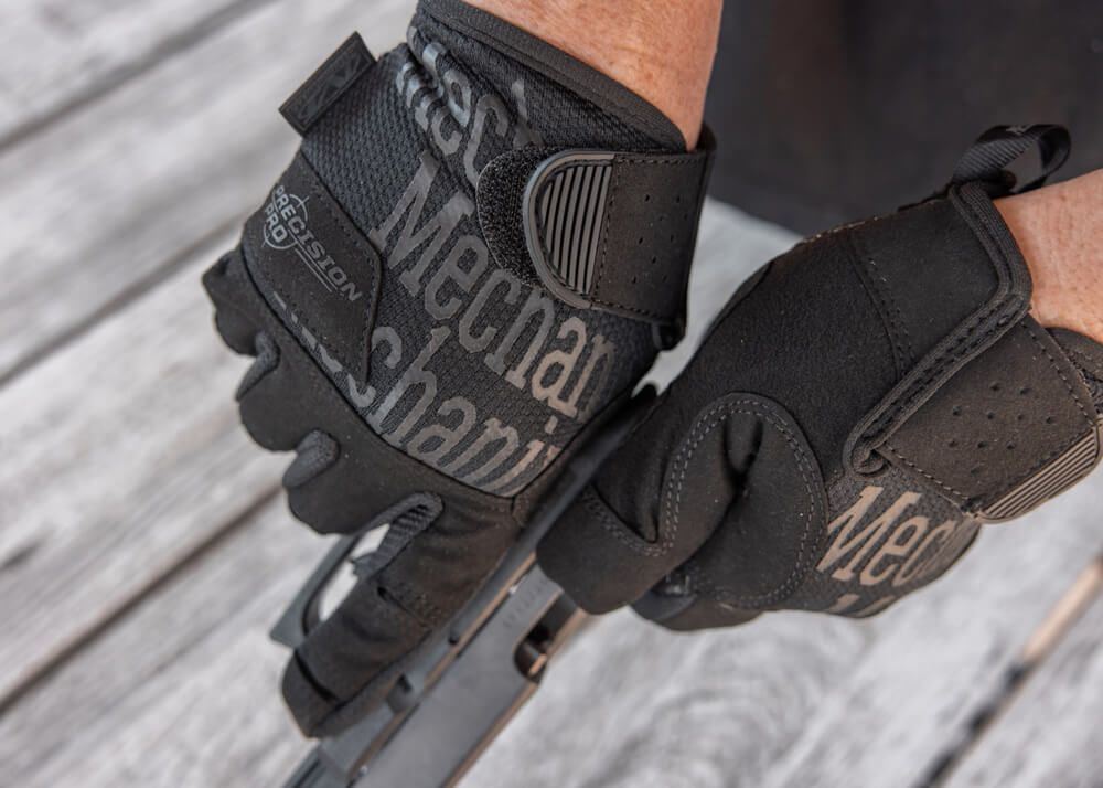 Mechanix Precision Pro High-Dexterity Grip Gloves – Covert Black