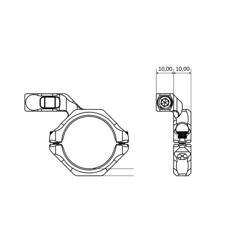 Davika LV-03 High-Sensitivity Scope Tube Level