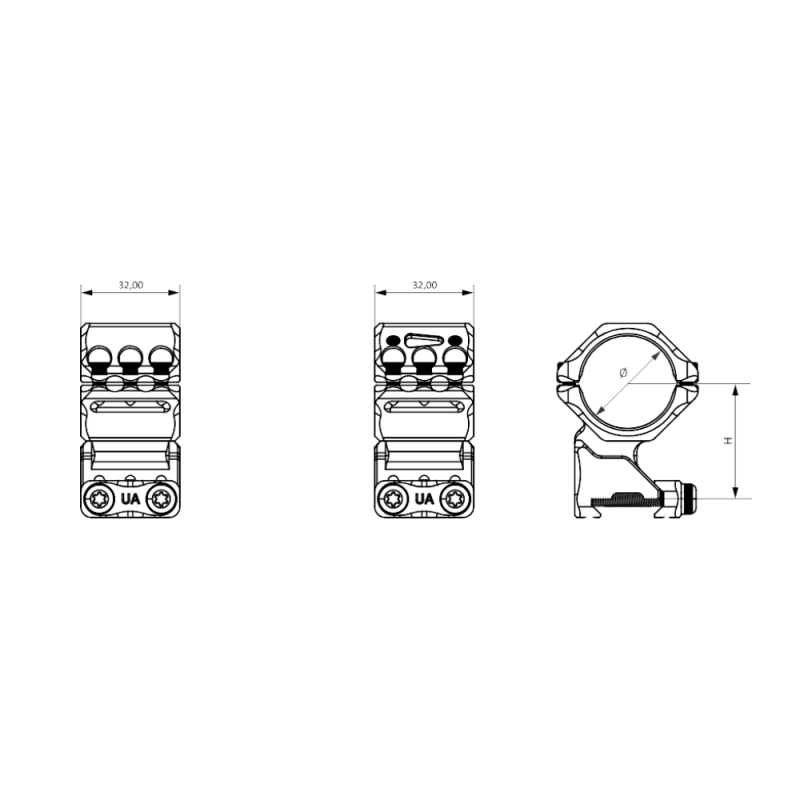 Davika RSM-01 Scope Rings