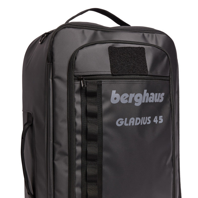 Berghaus BHDD Gladius 45 Wheeled Travel Bag – Black