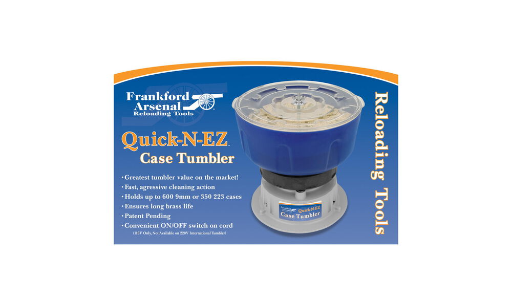 Frankford Arsenal Quick-N-EZ 220V Case Tumbler