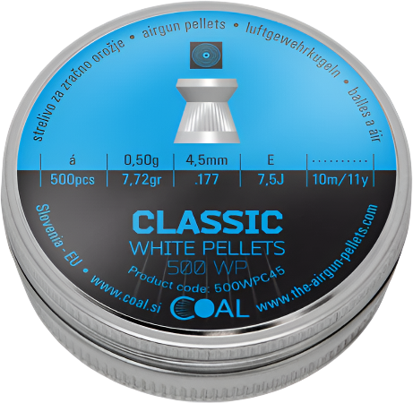 COAL Sportline airgun pellets CLASSIC  4.5 mm