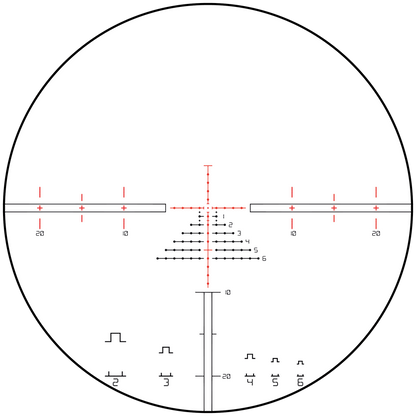 Schmidt & Bender 1-8x24 PM II ShortDot Dual CC MDR-T6 1cm ccw ST MTC LT  ST ZC LT
