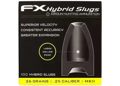 FX Airgun Slugs Hybrid MKII 6.35 mm 26.3 grain (.250)