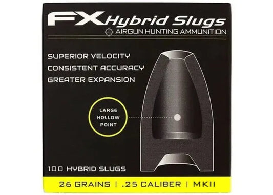 FX Airgun Slugs Hybrid MKII 6.35 mm 26.3 grain (.250)