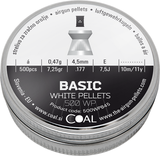 COAL Hobby line airgun pellets BASIC 4.5 mm