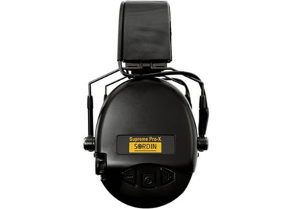 Sordin Supreme Pro X Slim SFA Leather Black Ear Protector