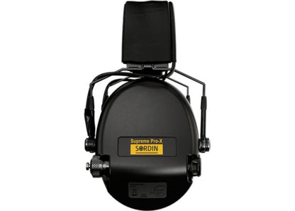 Sordin Supreme Pro X Slim SFA Leather Black Ear Protector
