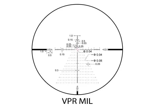 Rifle scope Arken EP5 5-25x56 VPR MIL