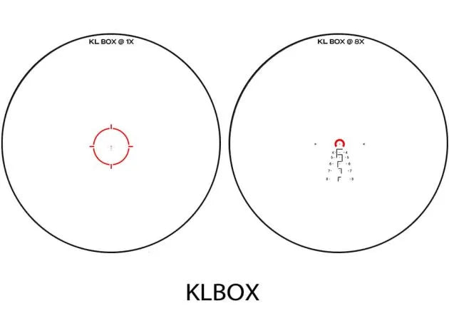 Rifle Scope Arken EP8 1-8x28 BDC KLBOX
